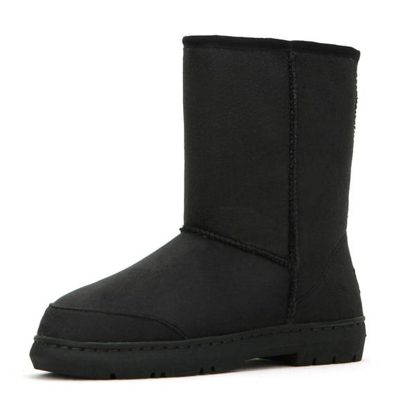 CLPP'LI Women's Emma Winter Snow Boots - Black - 8