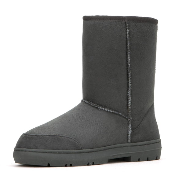 CLPP'LI Women's Emma Winter Snow Boots - Grey - 7