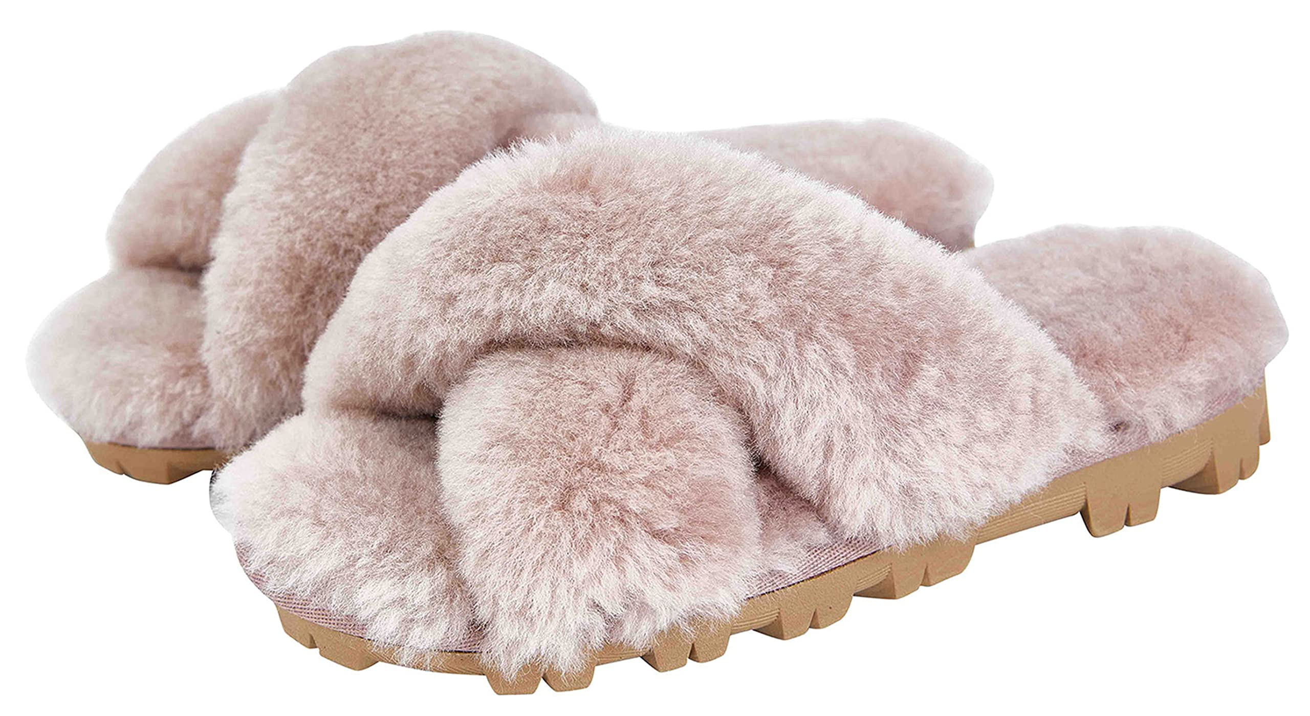 Beverly Pink Womens Fuzzette Ugg Slippers Ugg Fuzette Slides In