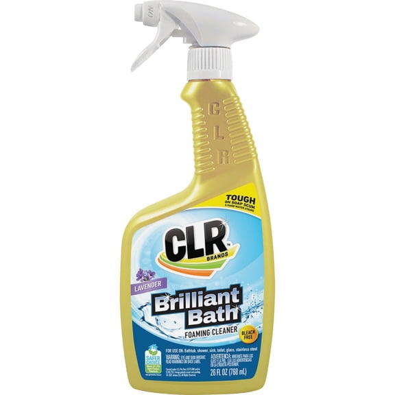 CLR BB26-6-LV Foaming Cleaner Brilliant Bath Lavender Scent 26 oz Liquid