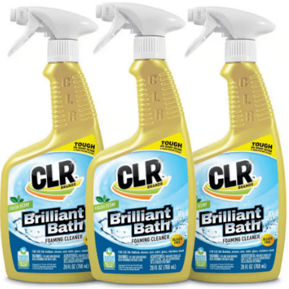 CLR 26 oz. Brilliant Bath Bathroom Cleaner (3-Pack)