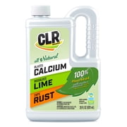 CLR All-Natural Calcium Lime and Rust Remover, Multi-Use Household Cleaner, EPA Safer Choice, 28 oz
