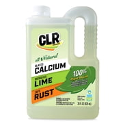CLR All-Natural Calcium, Lime and Rust Remover, Plant-Based Household Cleaner, 28 fl oz