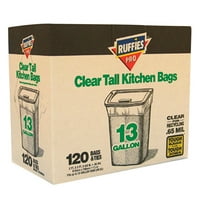 CLR BAG 13G WNG TIE120CT (Pack of 1)