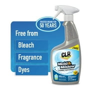 CLR Mold & Mildew Foaming Stain Remover Spray, Bleach-Free Cleaner, Fragrance Free, 32 fl oz