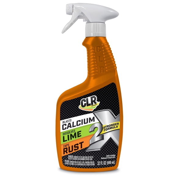 CLR Brands 2X CLR Calcium Lime and Rust Remover Open Stock 32 oz Trigger