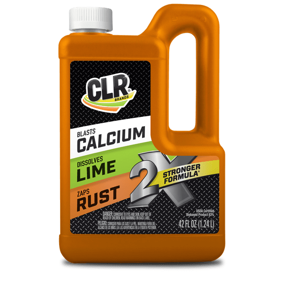 CLR Brands 2X CLR Calcium Lime and Rust Remover Open Stock 42 oz Jug