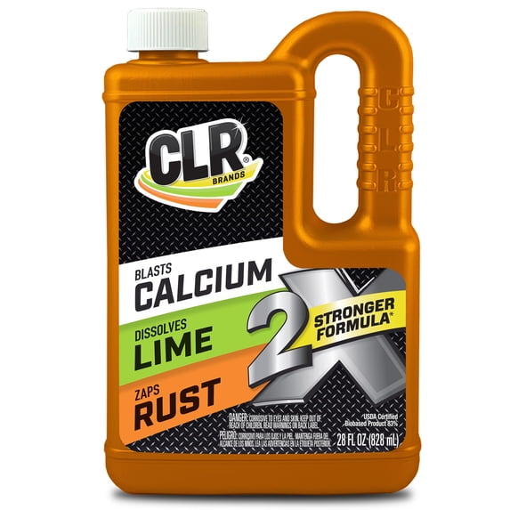 CLR Brands 2X Calcium Lime and Rust Remover - 28oz Jug