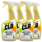 CLR Brilliant Bath Foaming Multi-Surface Cleaner, Fresh Scent, EPA Safer Choice, 26 oz (Pack of 4)