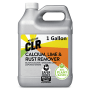 CLR Calcium Lime and Rust Remover, Multi-Use Household Cleaner, EPA Safer Choice, 128 fl oz