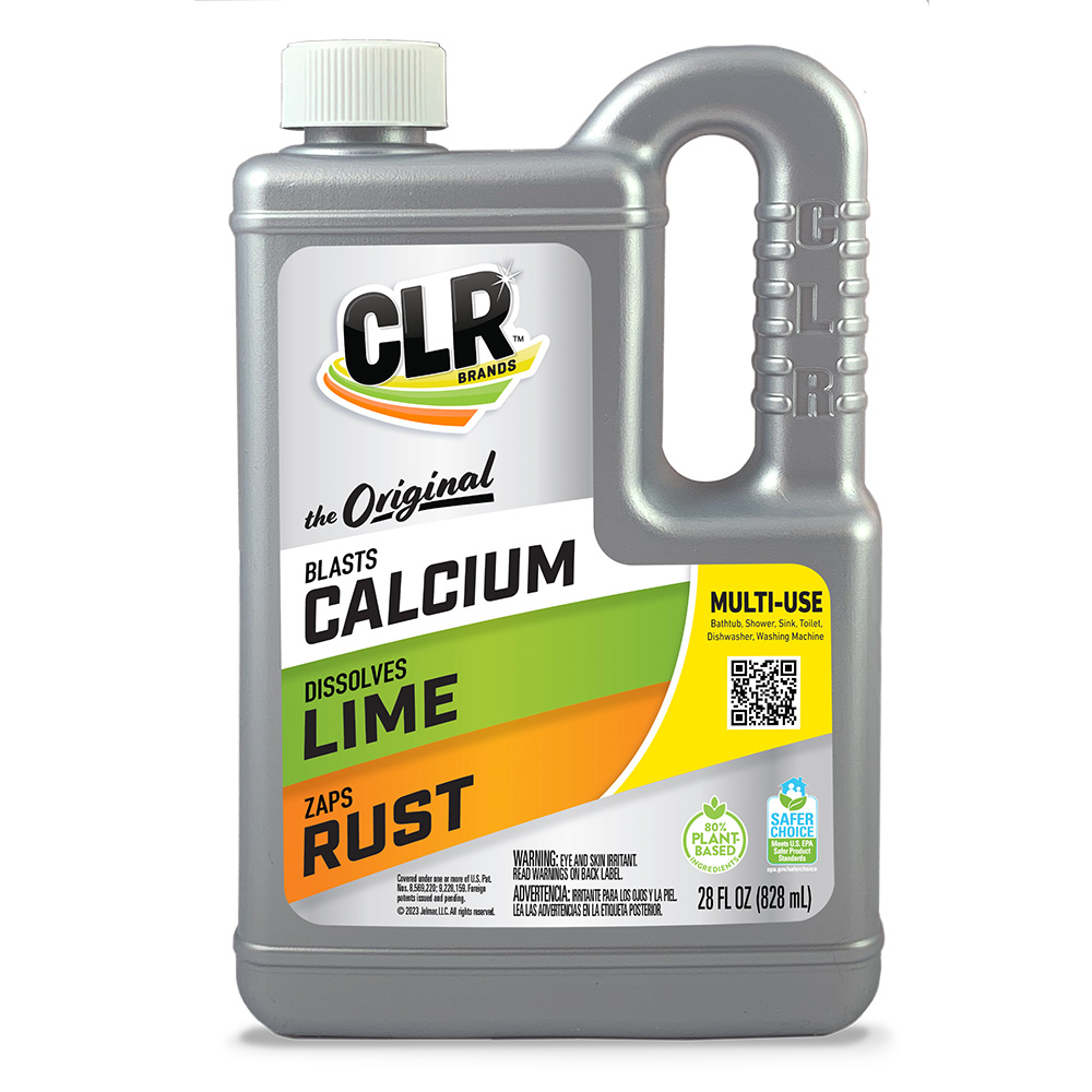 CLR Calcium Lime and Rust Remover, Multi-Use Household Cleaner, EPA Safer Choice, 28 oz - image 1 of 7