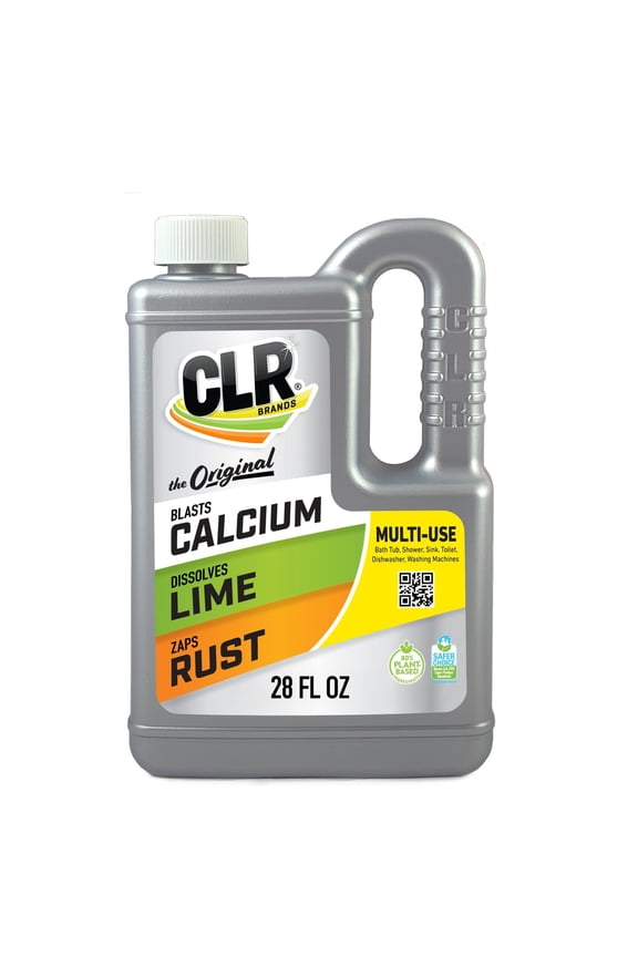 Calcium Lime and Rust Remover, Multi-Use Household Cleaner, EPA Safer Choice, 28 oz