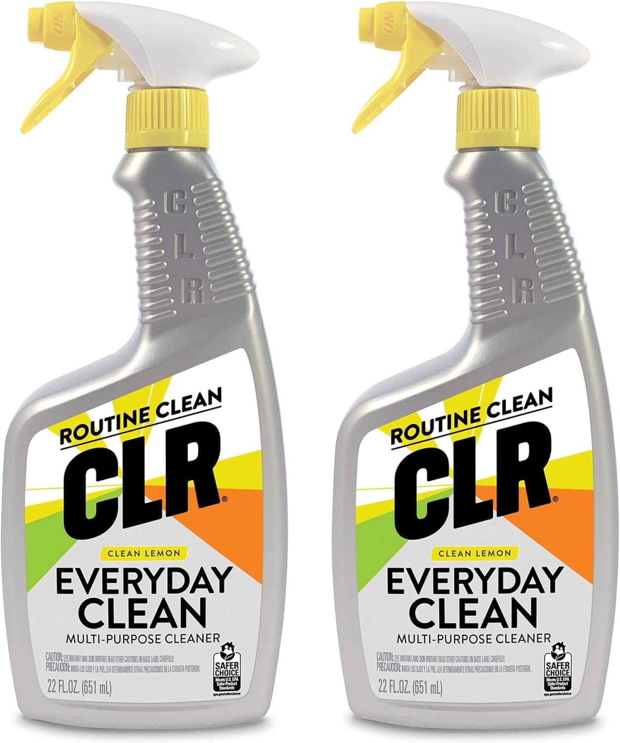 CLR Everyday Clean Multi Purpose Cleaner, Clean Lemon, 22 Ounce Bottle