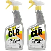 CLR Everyday Clean Multi Purpose Cleaner, Clean Lemon, 22 Ounce Bottle Pack of 2
