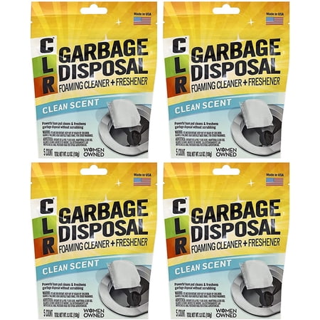 CLR Garbage Disposal Cleaner, 5 Pods Fur k