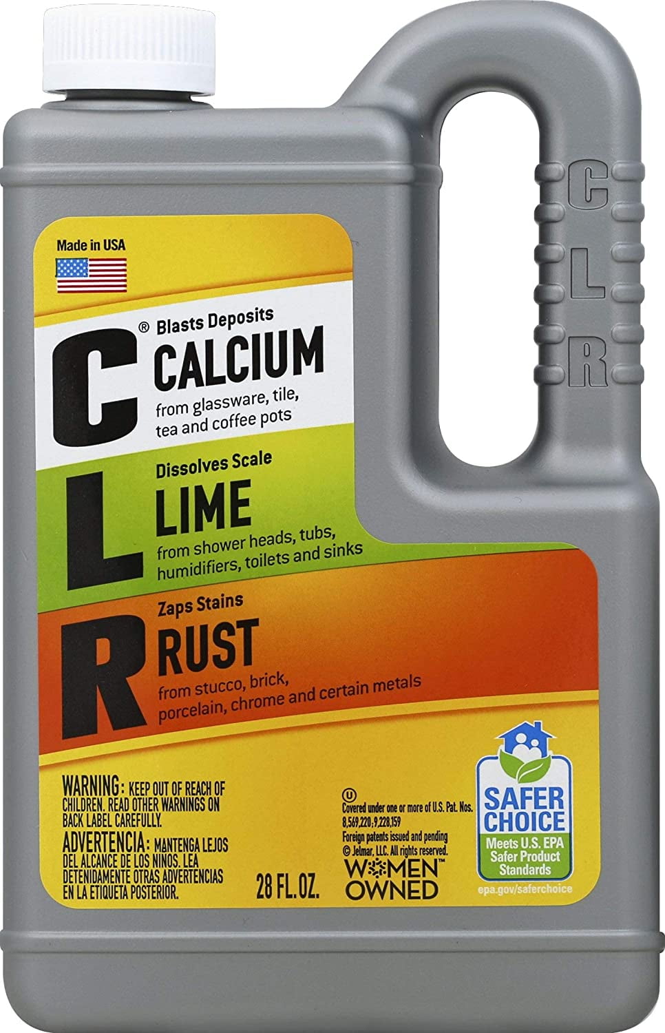 CLR PRO CL4PROEA Calcium, Lime and Rust Remover, 28 oz Bottle