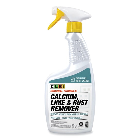CLR PRO FM-CLR32-6PRO 32 oz. Spray Bottle Calcium, Lime, and Rust Remover (6/Carton)
