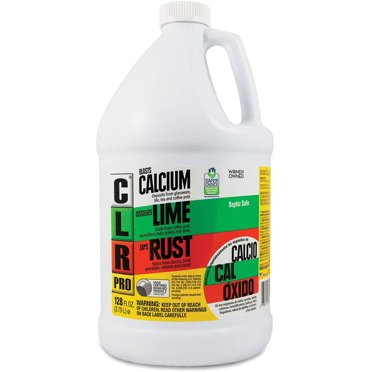 CLR Pro Calcium, Lime & Rust Remover - 1 Gallon Bottles (Pack Of 4)