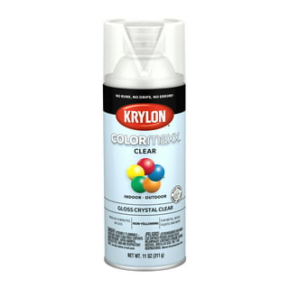 Krylon K01303007 Acrylic Spray Paint Crystal Clear in 11-Ounce Aerosol 