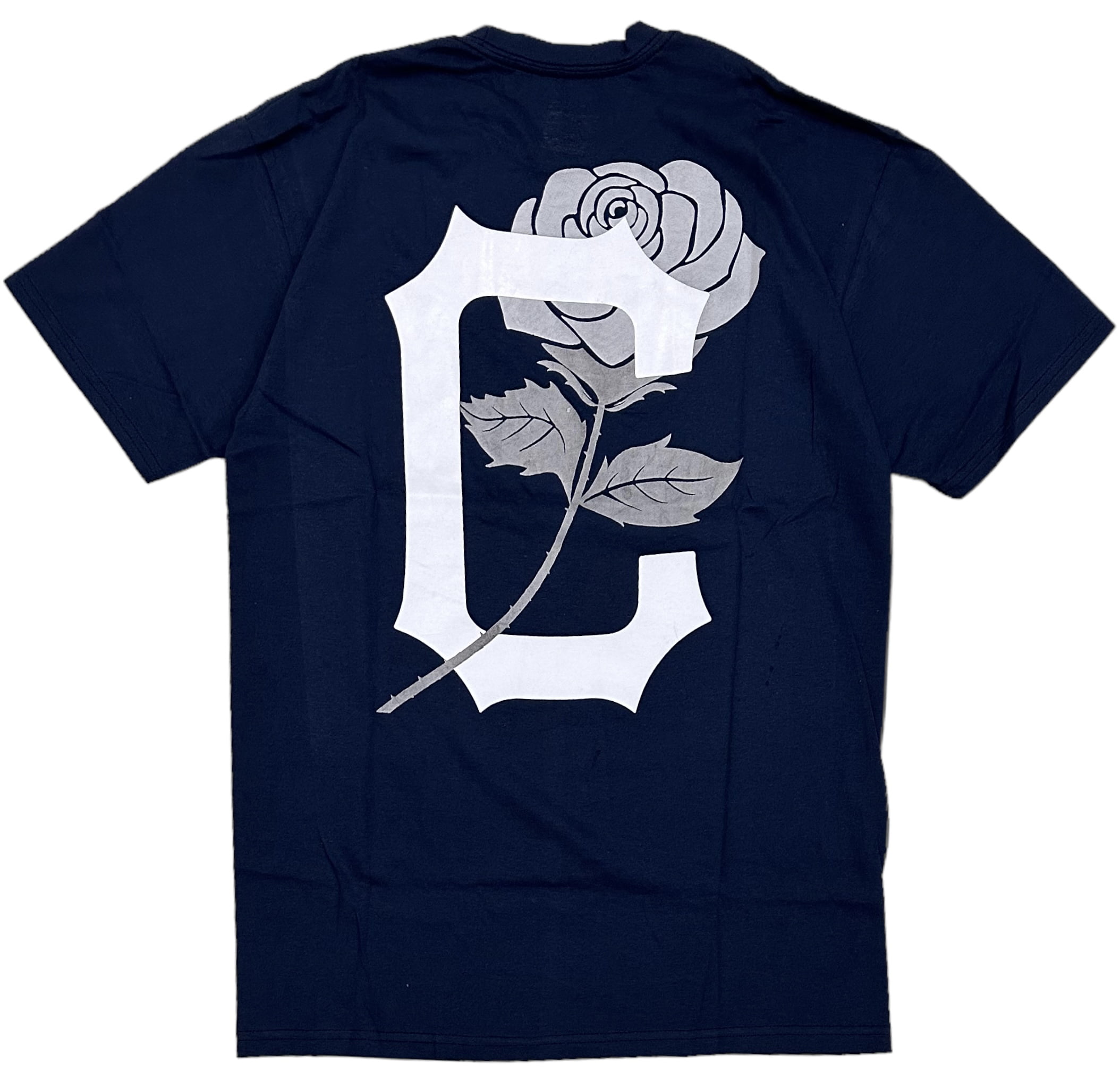 CLSC Life Streetwear Clothing Men's C Rose Logo Tee T-Shirt (Medium, Navy)  - Walmart.com, image size:2108x2018