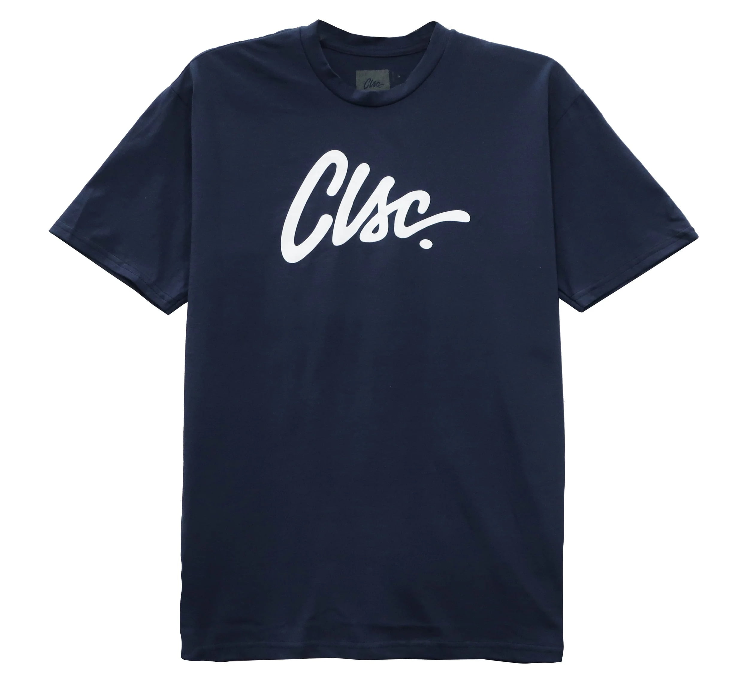 CLSC Life Streetwear Clothing Men's Cursive Script Logo Tee T-Shirt (Large,  Navy) - Walmart.com, image size:2500x2300