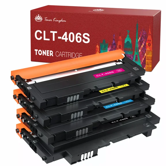 CLT-406S CLT-K406S Toner Cartridge Lot for Samsung Xpress C410W C460FW CLP-365W