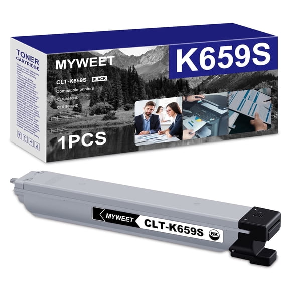 CLT-659S Black Toner Cartridge Compatible for Samsung CLT-K659S Toner for CLX-8640ND CLX-8650ND Printers