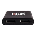 thumbnail image 1 of Club 3D Multi Stream Transport (MST) Hub DisplayPort 1-2 - Video splitter - 2 x DisplayPort - desktop - DC power, 1 of 2