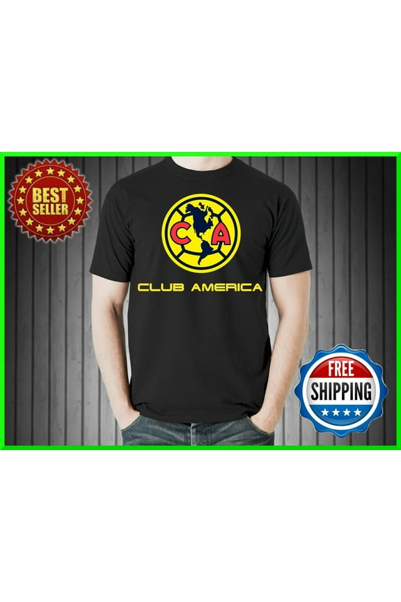 CLUB AMERICA SHIRT T SHIRT CAMISETA AGUILAS SOCCER PREMIUM MEXICO CLOTHING