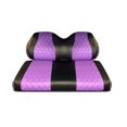 thumbnail image 1 of CLUB CAR PRECEDENT / YAMAHA DRIVE AND G29 Front Seat Covers | Diamond Stitching | PURPLE, 1 of 1