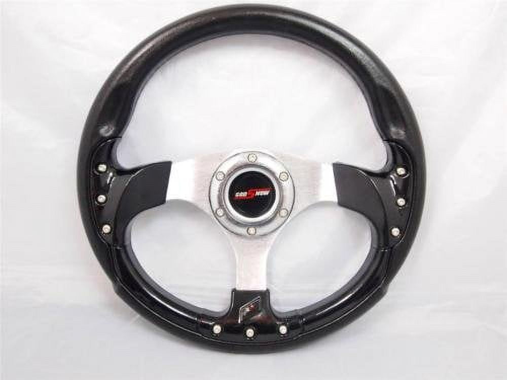CLUB CAR PRECEDENT steering wheel golf cart W/ Adapter 3 spoke