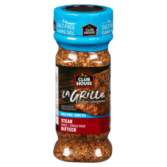 CLUB HOUSE LA GRILLE STEAK SPICE NO SALT ADDED