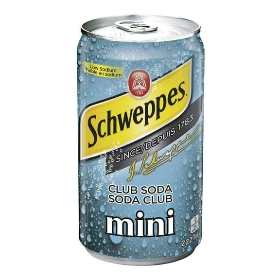 CLUB SODA 7.5oz/ 24 Cans