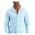 thumbnail image 1 of CLUBROOM Intimates Light Blue Notched Collar Sleep Shirt Pajama Top XXL, 1 of 2