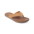 thumbnail image 1 of CLUBROOM Mens Beige Padded Riley Round Toe Slip On Flip Flop Sandal 8 M, 1 of 2