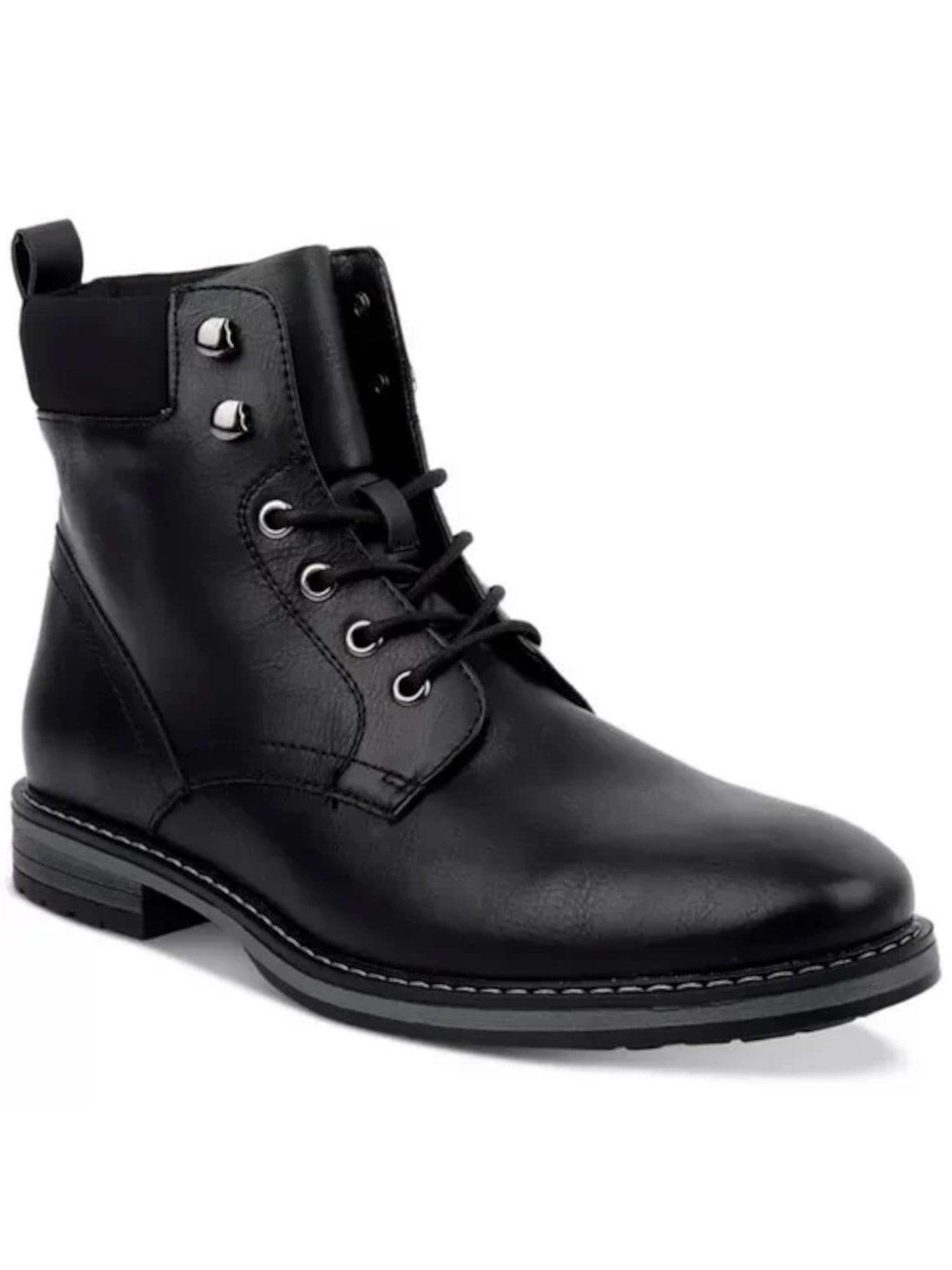 CLUBROOM Mens Black Back Pull-Tab Padded Westin Round Toe  display picture 1