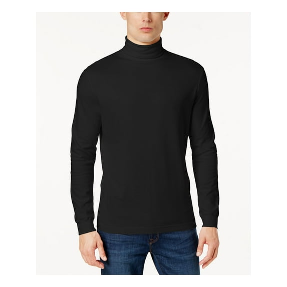 CLUBROOM Mens Black Short Sleeve Classic Fit Stretch Casual Shirt M