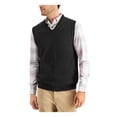 thumbnail image 1 of CLUBROOM Mens Black V Neck Vest M, 1 of 4
