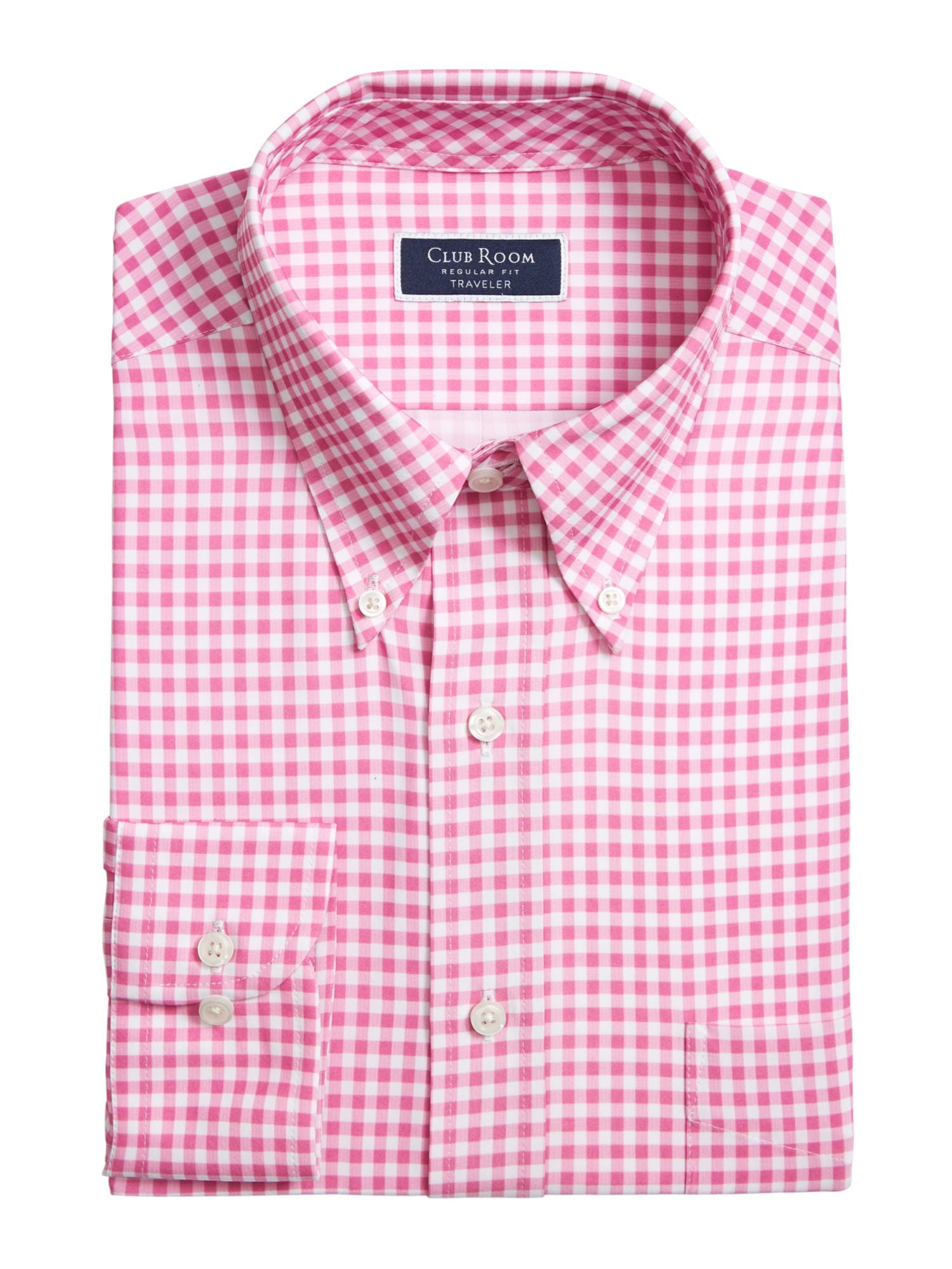 Vineyard vines 8/10 pink gingham performance woven button down buy collar shirt