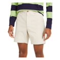 thumbnail image 1 of CLUBROOM Mens White Stretch, Classic Fit Stretch Shorts 34 Waist, 1 of 2