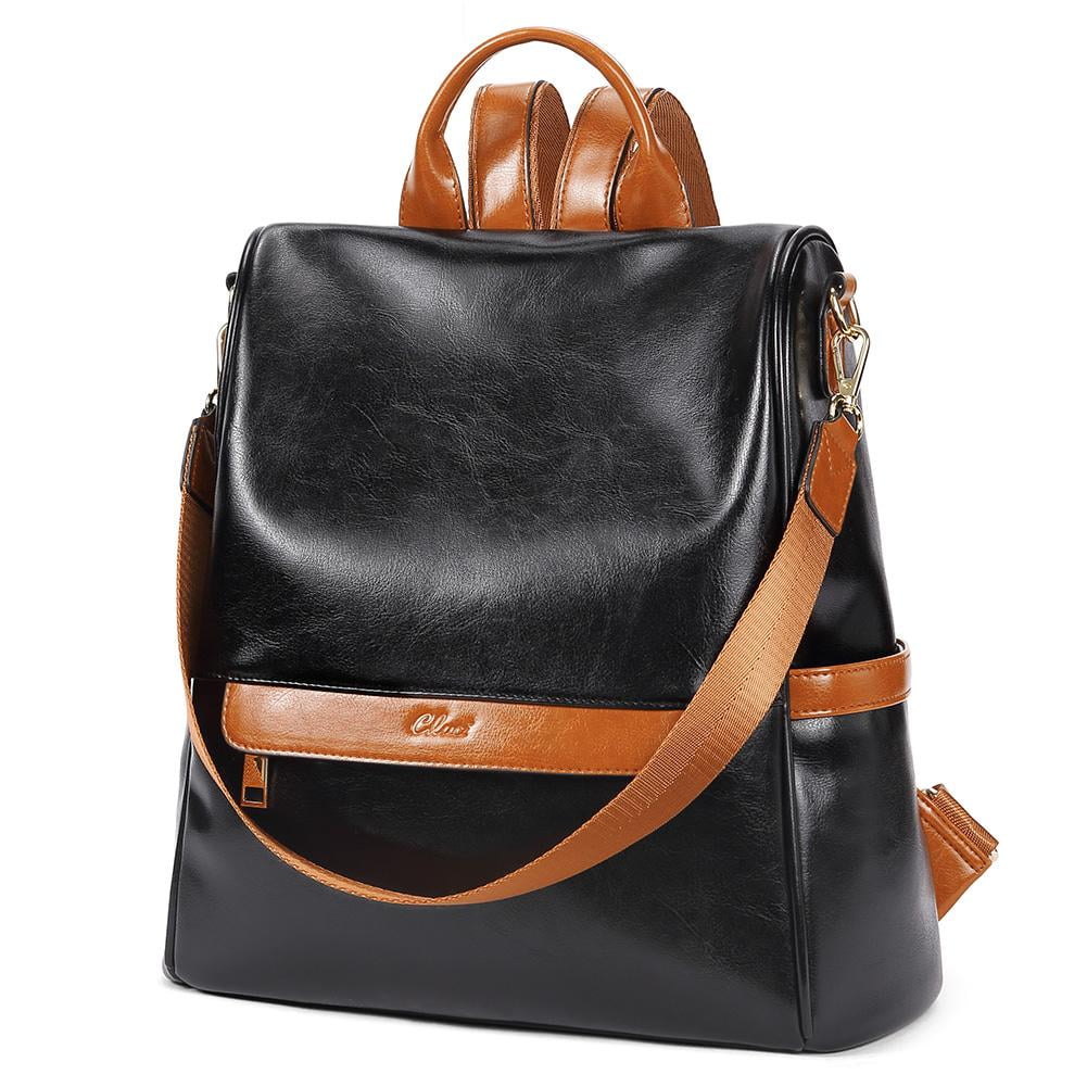 CLUCI Women Backpack Purse Fashion Leather Large Designer Travel