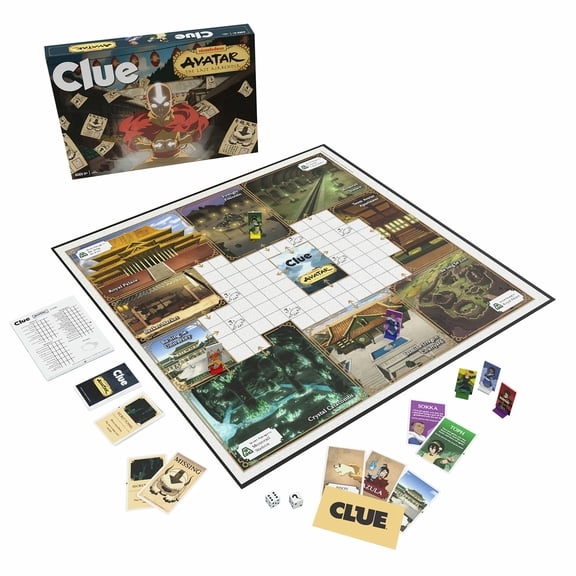 USAopoly CLUE Avatar The Last Airbender Board Game