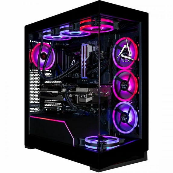 CLX Horus Gaming Desktop Computer - Intel Core i9 14th Gen i9-14900KF - 32 GB - 2 TB SSD - Mid-tower - Black - Intel Chip - Windows 11 Pro - NVIDIA GeForce RTX 4080 SUPER 16 GB GDDR6X - IEEE 802.11...