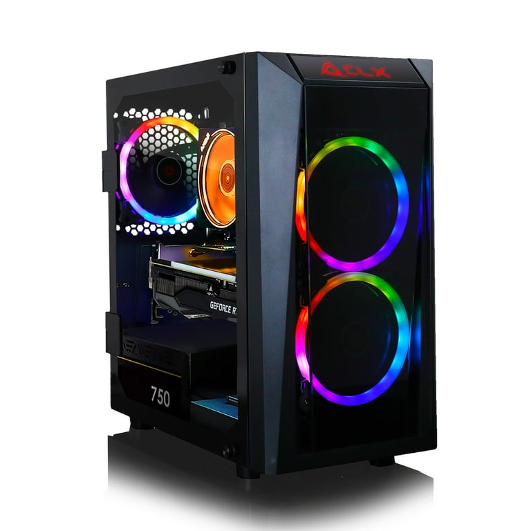 CLX SET Gaming Desktop AMD Ryzen 5 5600X 3.7GHz 6 Core Processor