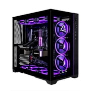 CLX SET Gaming Desktop - Liquid Cooled Intel Core i9 13900KF 3GHz 24-Core Processor, 64GB DDR5 Memory, GeForce RTX 4070 12GB GDDR6X Graphics, 2TB SSD, 6TB HDD, WiFi, Windows 11 Home 64-bit