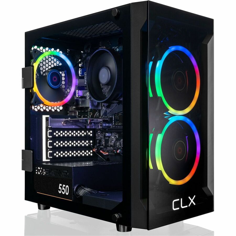 CLX SET Gaming Desktop Computer Tower: AMD Ryzen 7 5700G