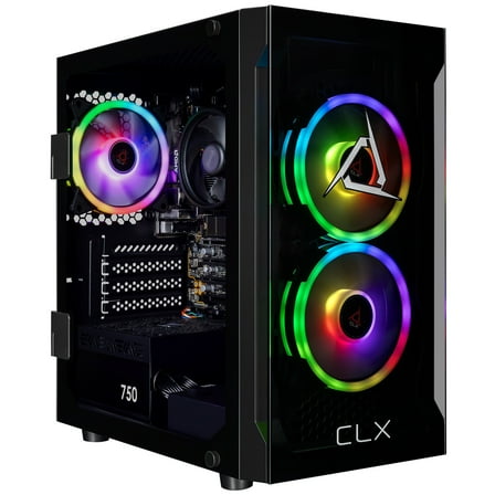 CLX SET Gaming PC AMD Ryzen 7 8700G, 16GB DDR5, Radeon 780M, 1TB SSD, Windows 11 Home