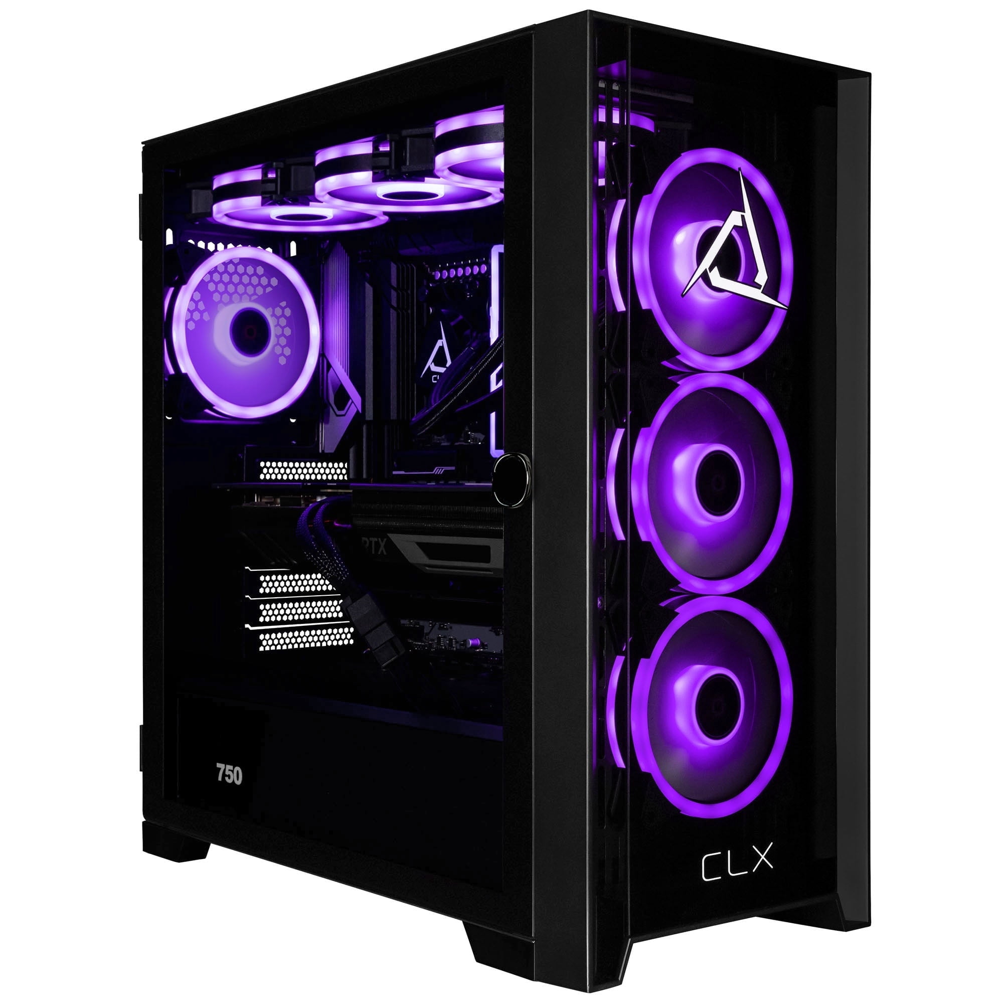 CLX SET Gaming PC AMD Ryzen 9 9900X3D, 32GB DDR5, GeForce RTX 5090, 2TB SSD, Windows 11 Home