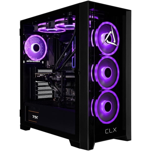 CLX SET Gaming PC Intel Core i7 14700KF, 32GB DDR5, GeForce RTX 5070, 2TB SSD, Windows 11 Home