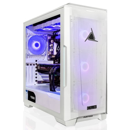 CLX SET VR-Ready Gaming Desktop - Liquid Cooled Intel Core i9 13900KF 3GHz 24-Core Processor, 32GB DDR5 Memory, GeForce RTX 4090 24GB GDDR6X Graphics, 1TB SSD, 4TB HDD, WiFi, Windows 11 Home 64-bit